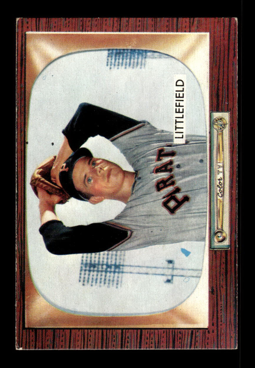 1955 Bowman #200 Dick Littlefield Pittsburgh Pirates VGEX 55B10007234
