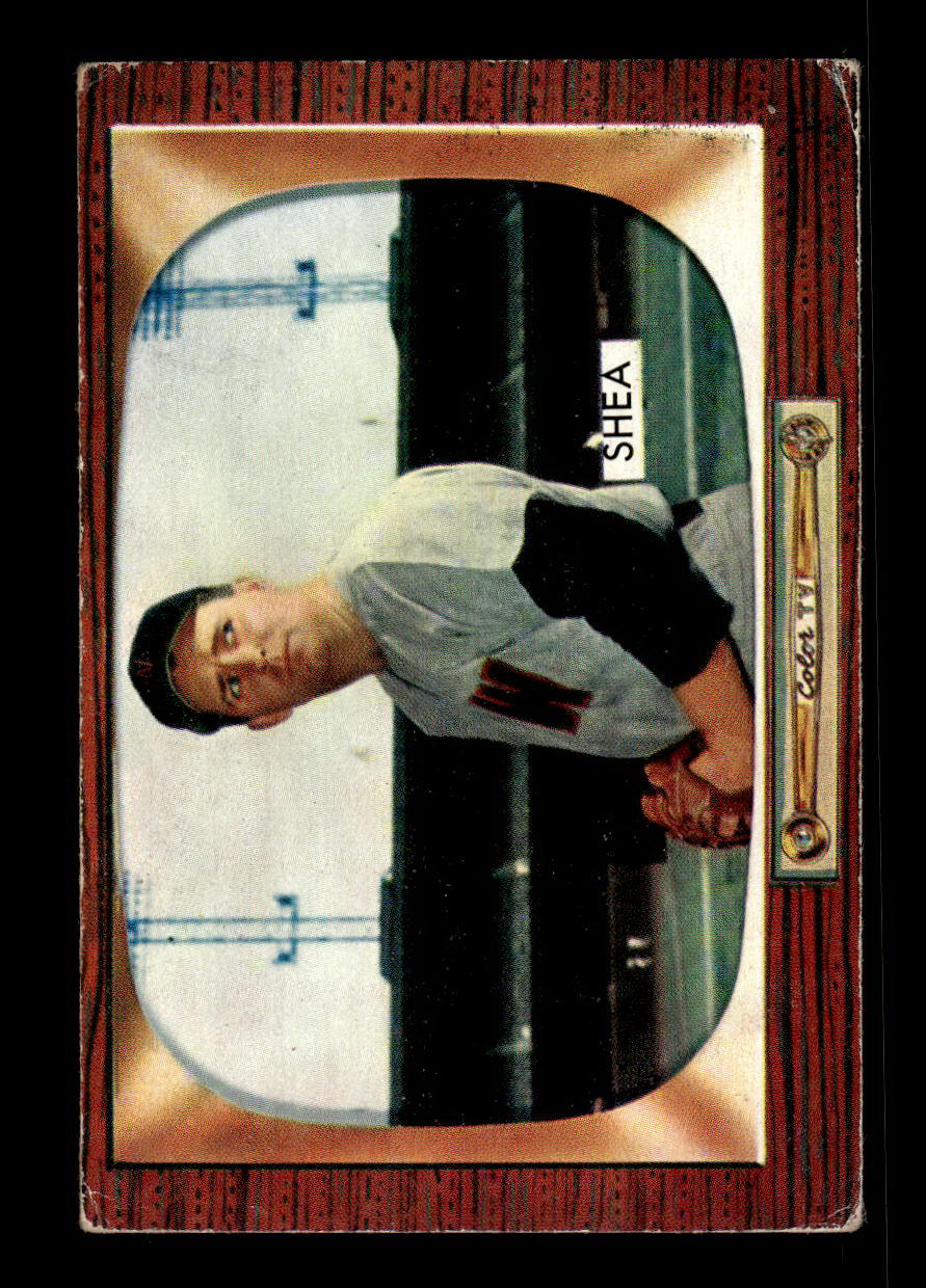 1955 Bowman #207 Spec Shea Washington Senators VGEX 55B10007240