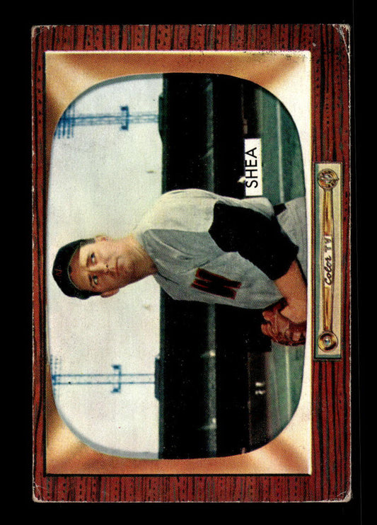 1955 Bowman #207 Spec Shea Washington Senators VGEX 55B10007240