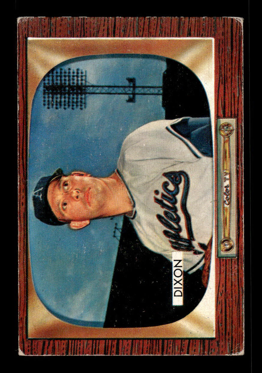 1955 Bowman #211 Sonny Dixon Kansas City Athletics VG 55B10007244