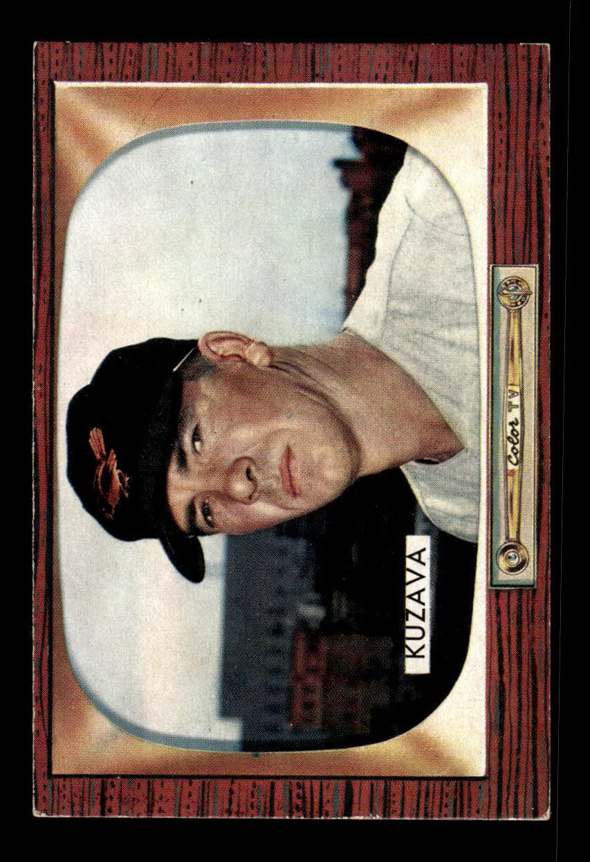 1955 Bowman #215 Bob Kuzava Baltimore Orioles VGEX 55B10007248