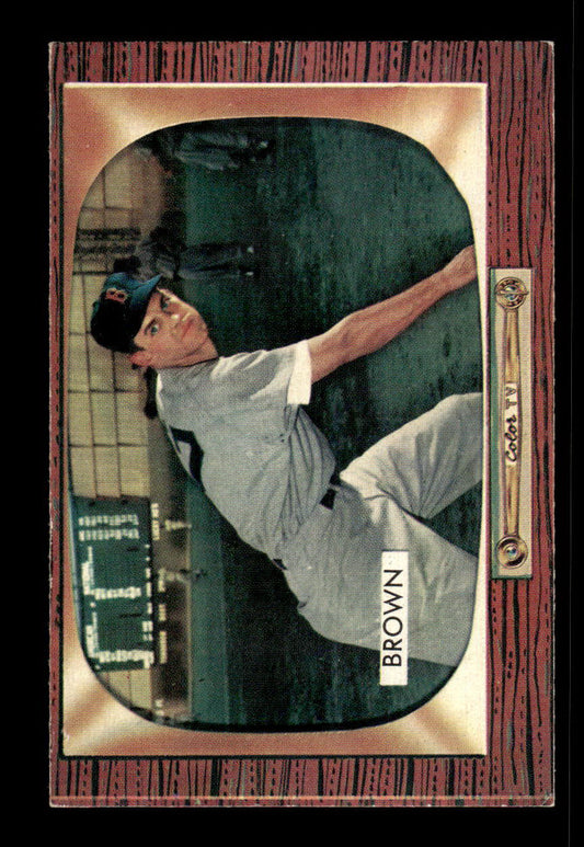 1955 Bowman #221 Hal Brown Boston Red Sox VGEX 55B10007254