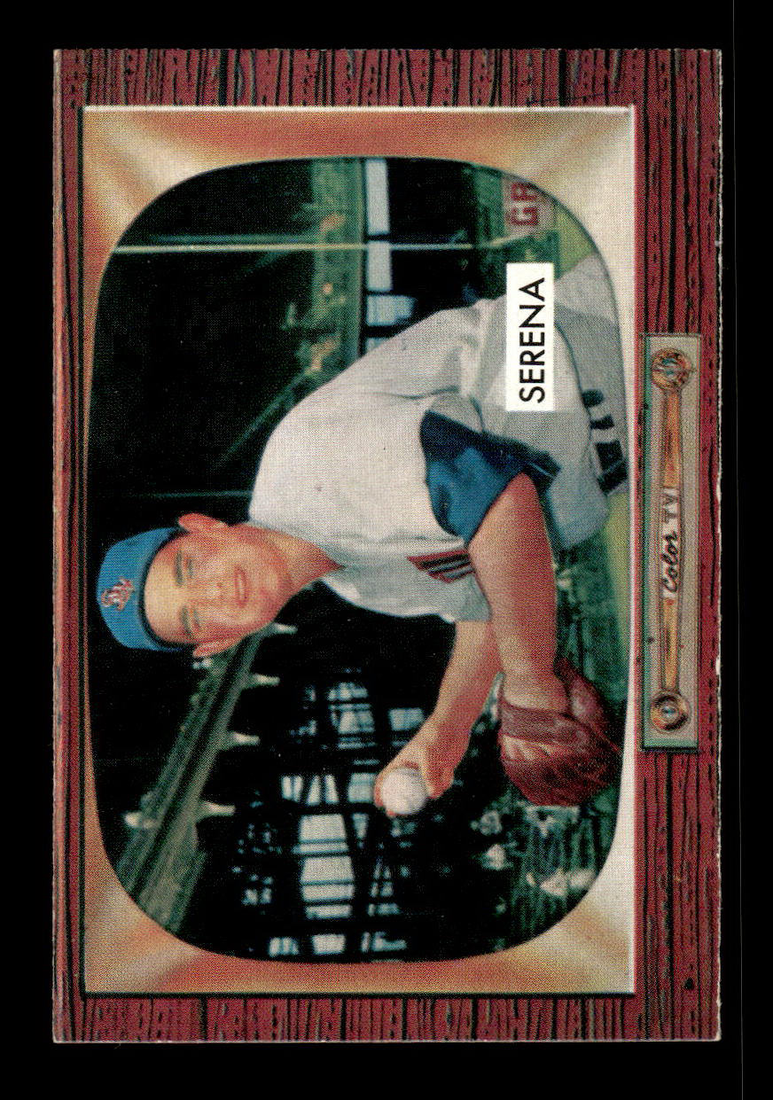1955 Bowman #233 Bill Serena Chicago White Sox EX 55B10007266
