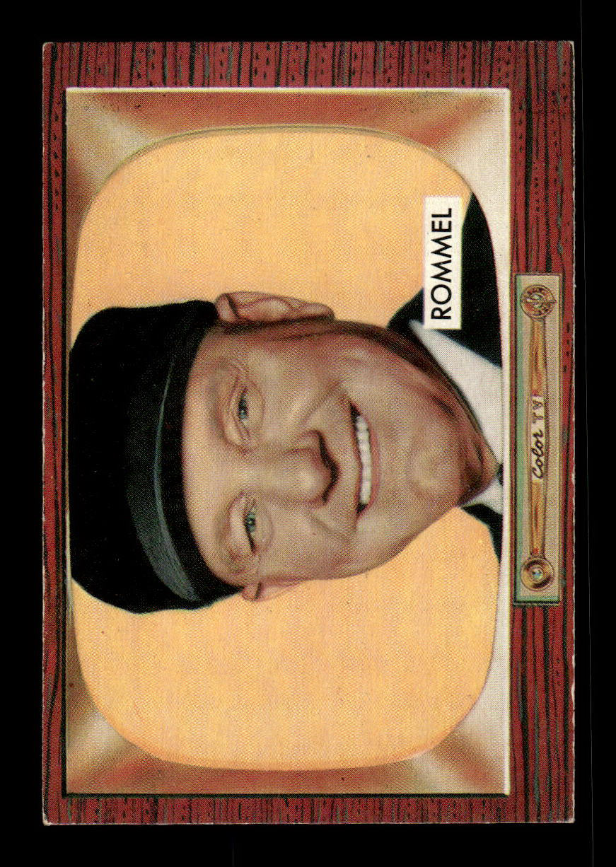 1955 Bowman #239 Edwin A. Rommel EX 55B10007272