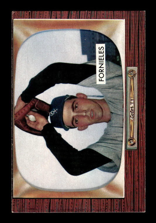 1955 Bowman #266 Mike Fornieles Chicago White Sox EX 55B10007298