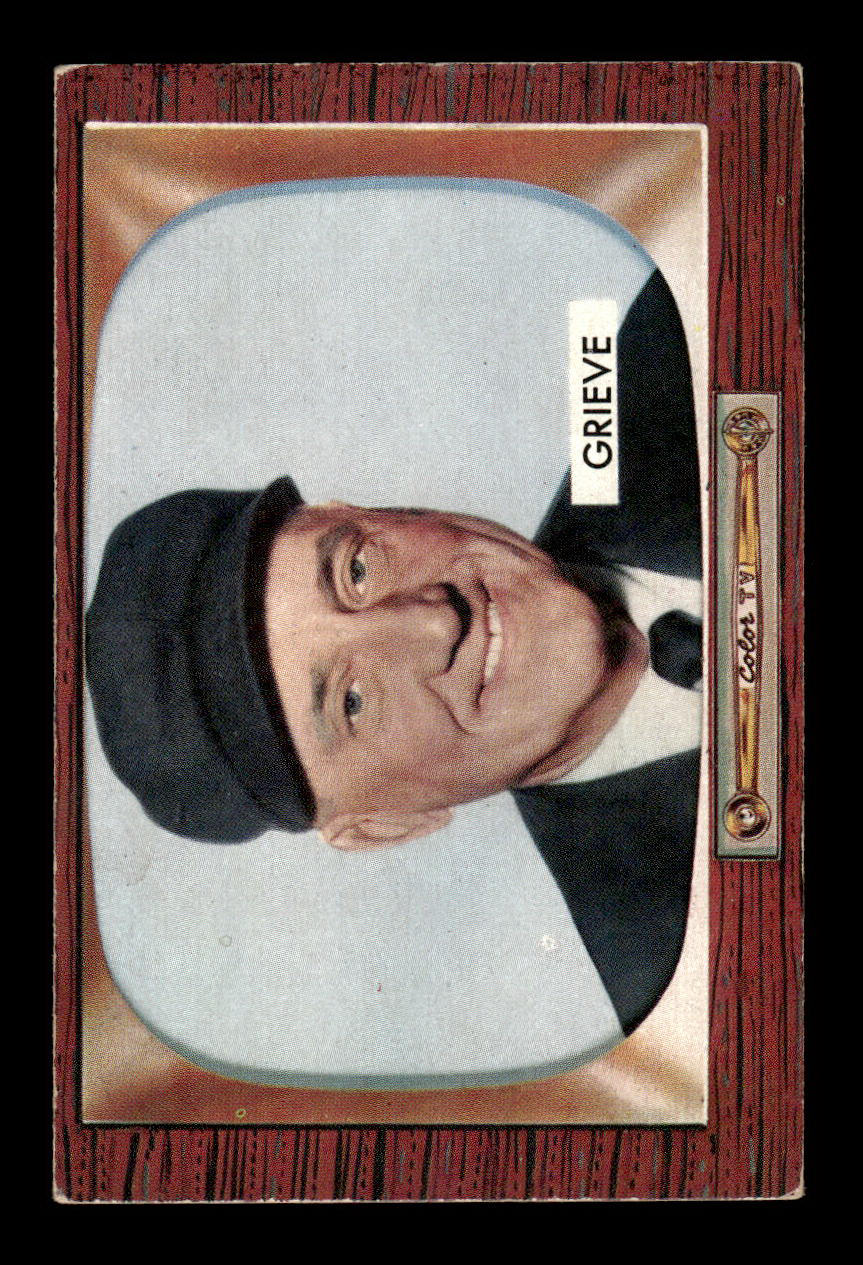 1955 Bowman #275 William T. Grieve VG 55B10007307