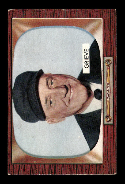 1955 Bowman #275 William T. Grieve VG 55B10007307
