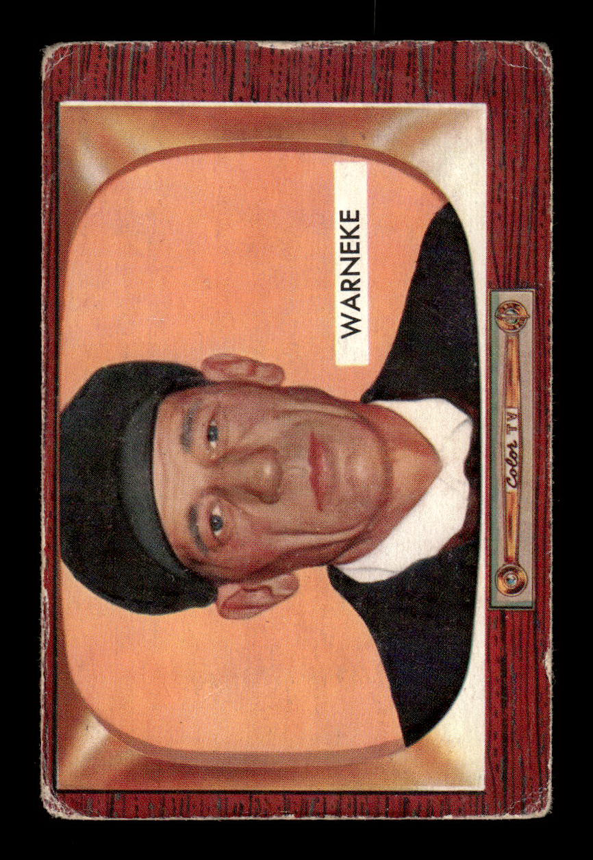 1955 Bowman #299 Lon Warneke VG 55B10007329