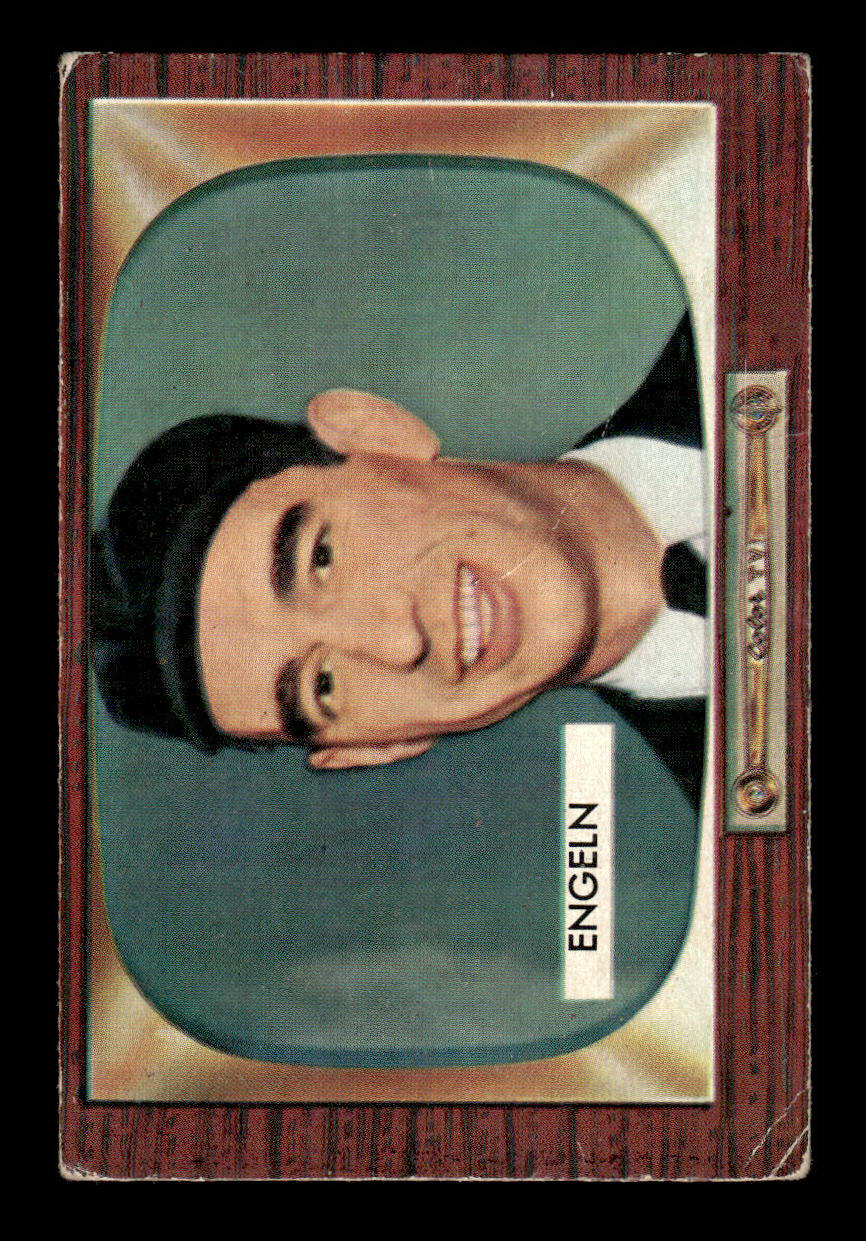 1955 Bowman #301 William R. Engeln G/VG 55B10007331