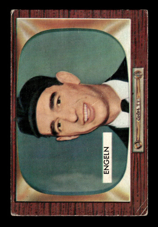 1955 Bowman #301 William R. Engeln G/VG 55B10007331