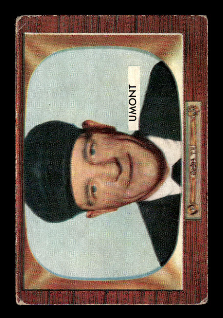 1955 Bowman #260 Edwin H. Hurley VG 55B10007335