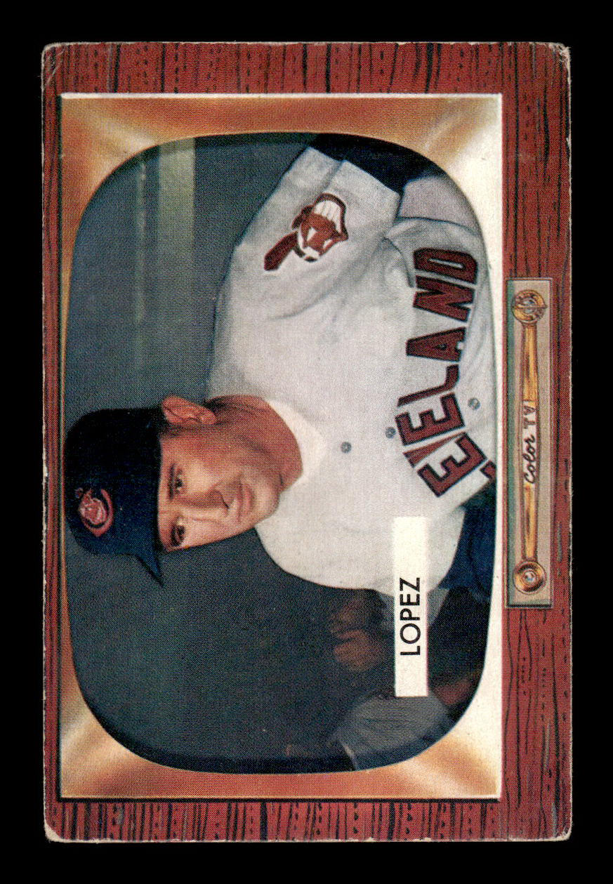 1955 Bowman #308 Al Lopez Cleveland Indians G/VG 55B10007338