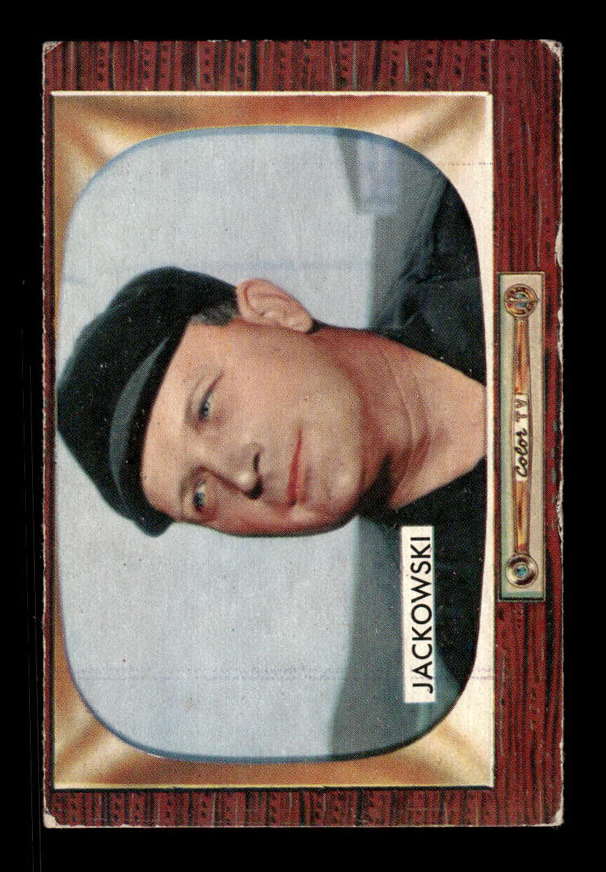 1955 Bowman #284 Bill Jackowski G/VG 55B10007352