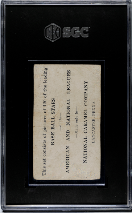 1921-23 National Caramel (E220) # Wally Shang SGC A SN 2703889