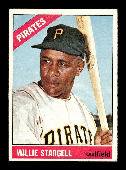 1966 Topps #255 Willie Stargell Pittsburgh Pirates EX 55B10007441