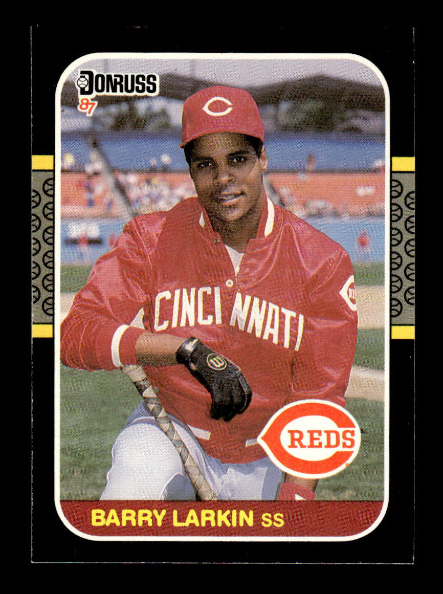 1987 Donruss #492 Barry Larkin EXMT PACK FRESH 55B10007457
