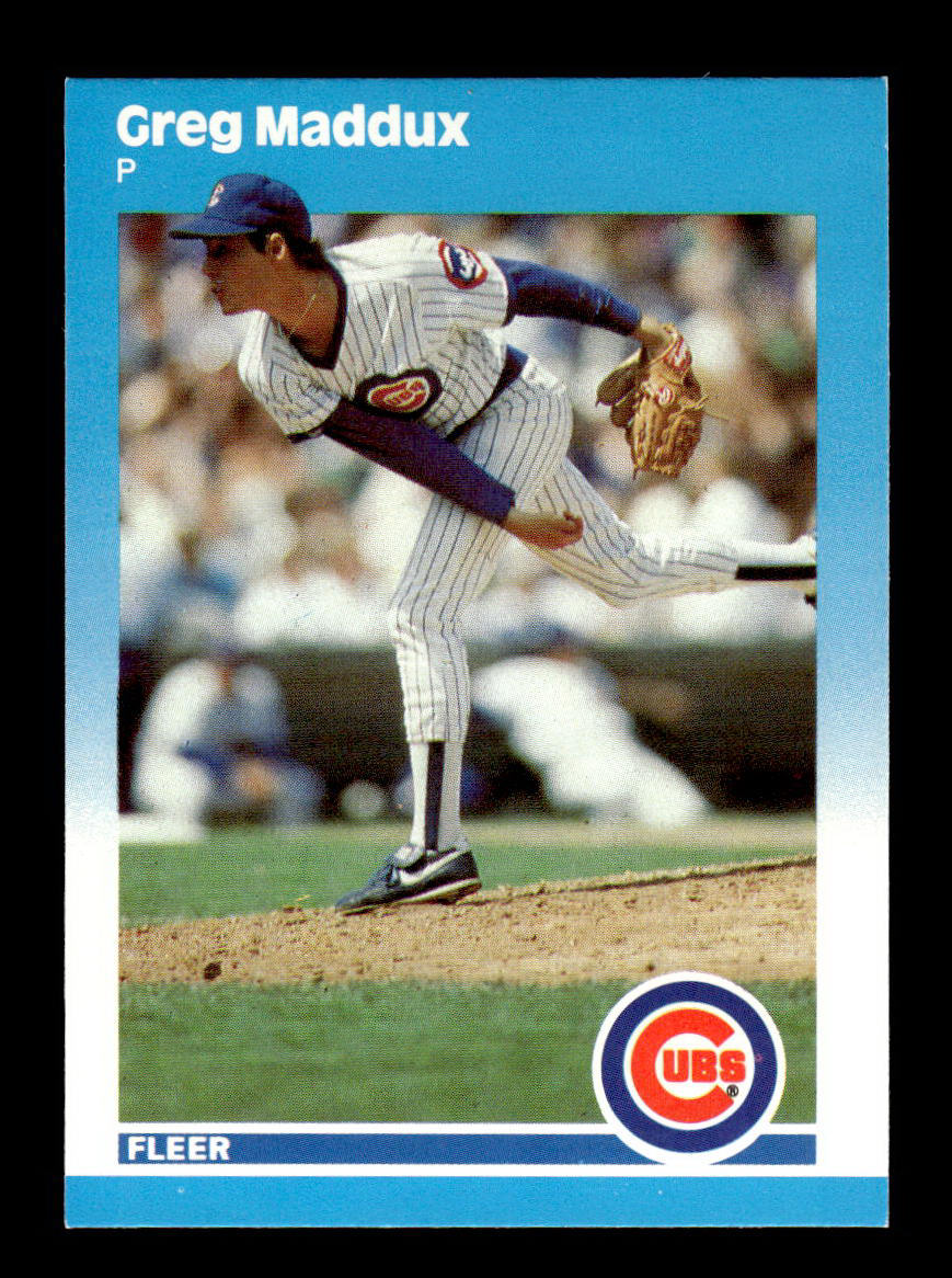 1987 Fleer Update #U-68 Greg Maddux EXMT PACK FRESH 55B10007458