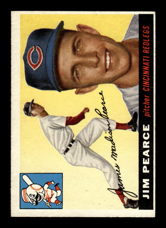 1955 Topps #170 Jim Pearce Cincinnati Redlegs EX - HI# 55B10007477