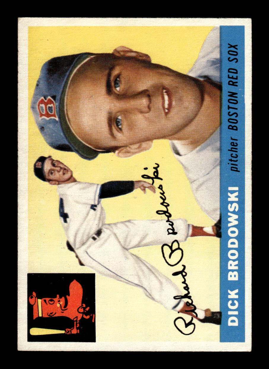 1955 Topps #171 Dick Brodowski Boston Red Sox EX - HI# 55B10007478