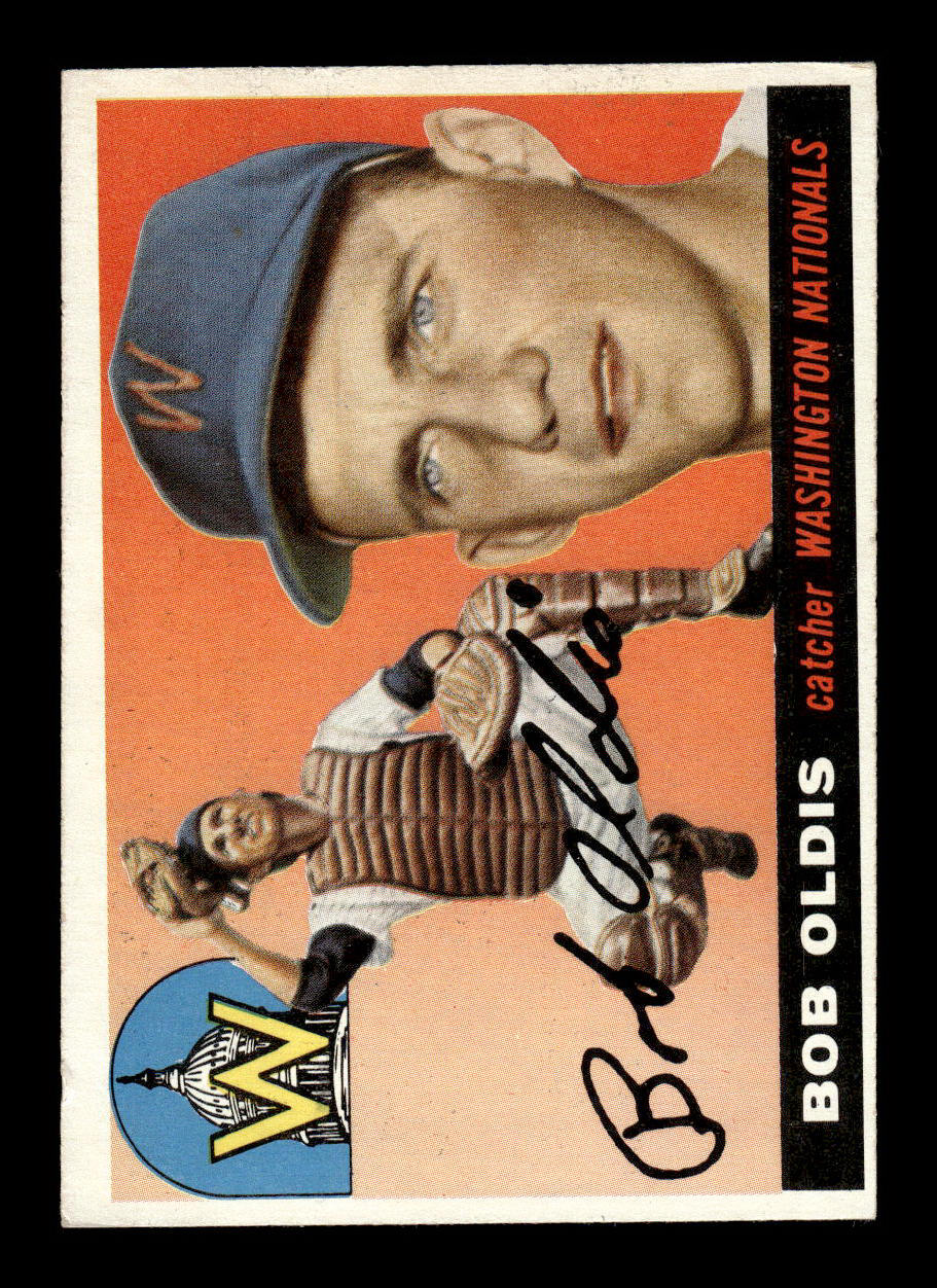 1955 Topps #169 Bob Oldis Washington Senators EX - HI# 55B10007504