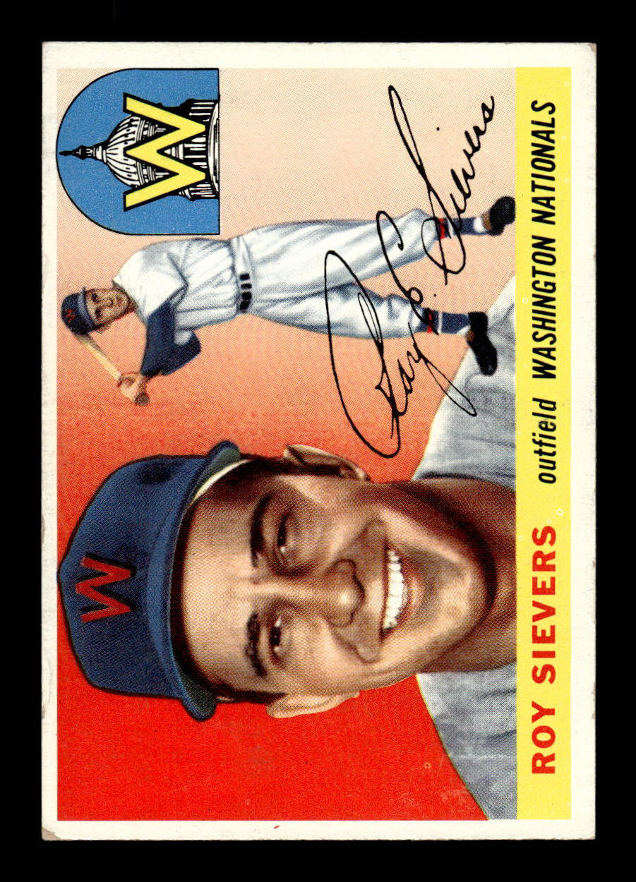 1955 Topps #16 Roy Sievers Washington Senators VGEX 55B10007525