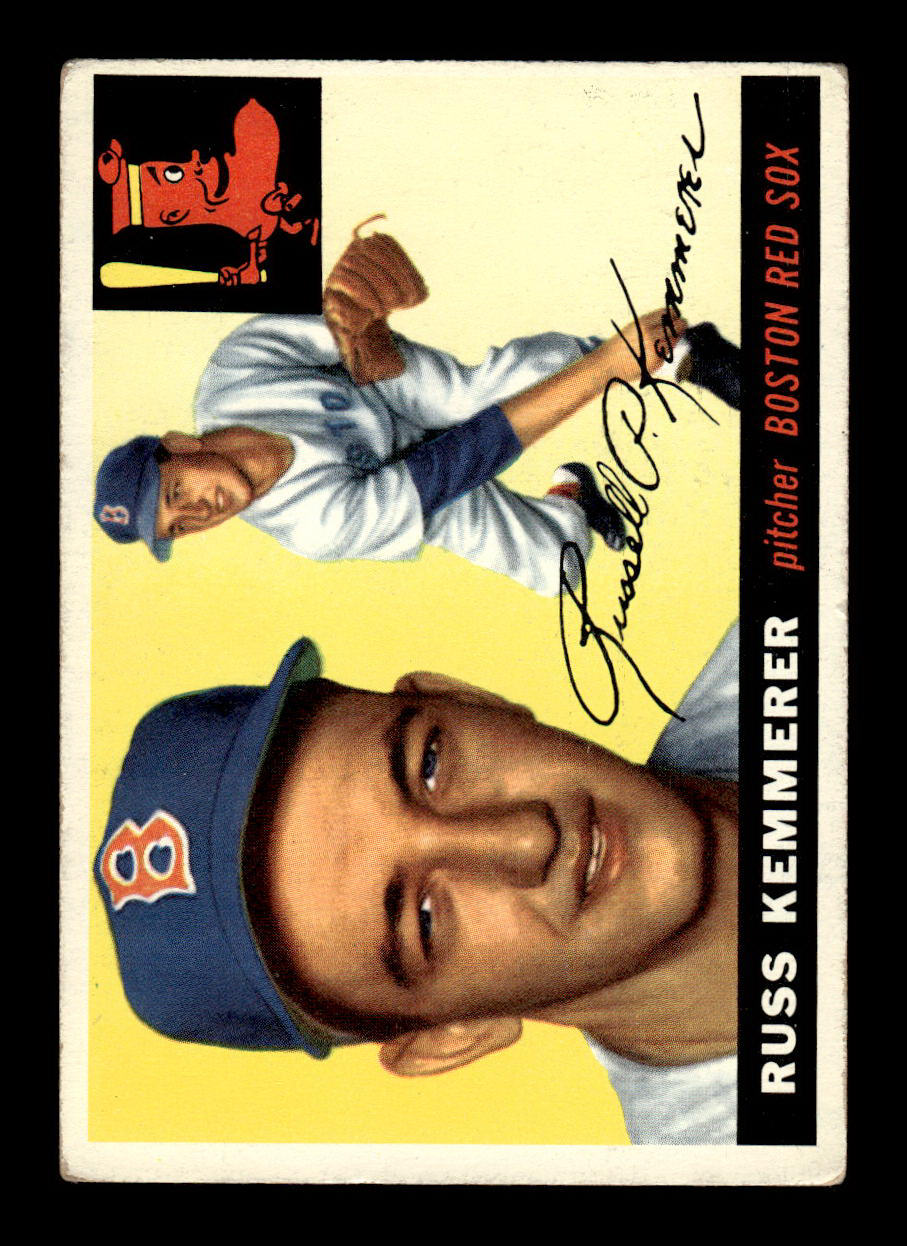 1955 Topps #18 Russ Kemmerer Boston Red Sox VG 55B10007526