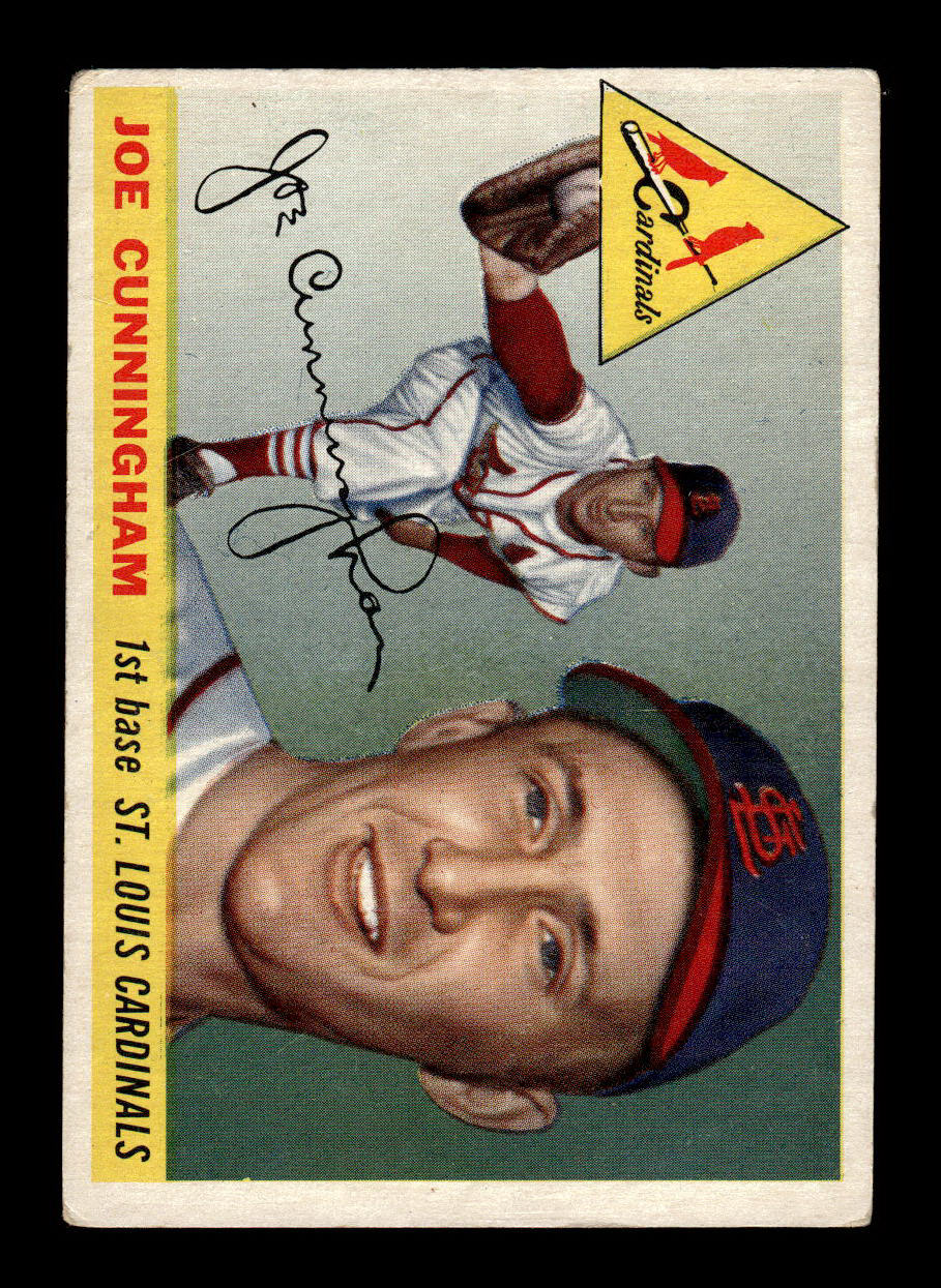 1955 Topps #37 Joe Cunningham St. Louis Cardinals VG 55B10007540
