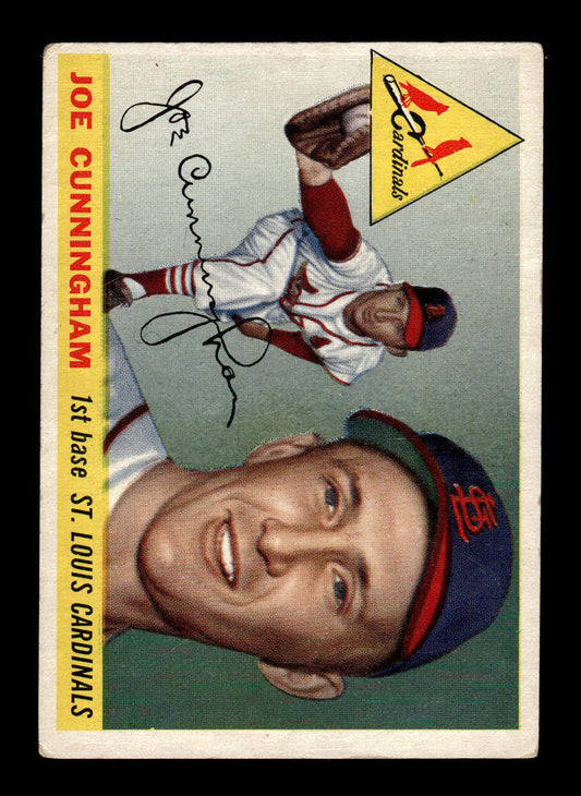 1955 Topps #37 Joe Cunningham St. Louis Cardinals VG 55B10007540