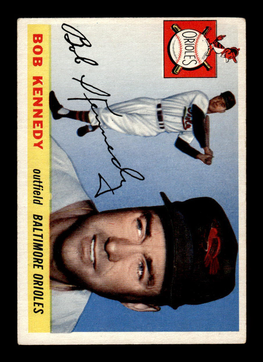 1955 Topps #48 Bob Kennedy Baltimore Orioles Poor mk 55B10007549
