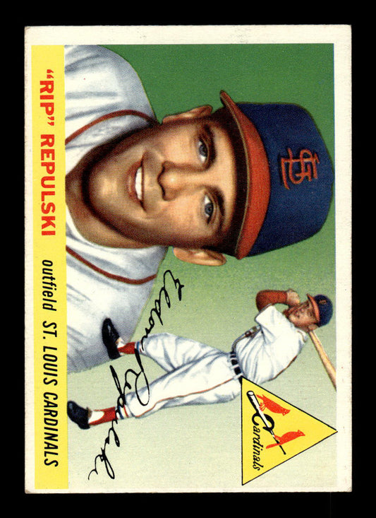 1955 Topps #55 Rip Repulski St. Louis Cardinals VG 55B10007551