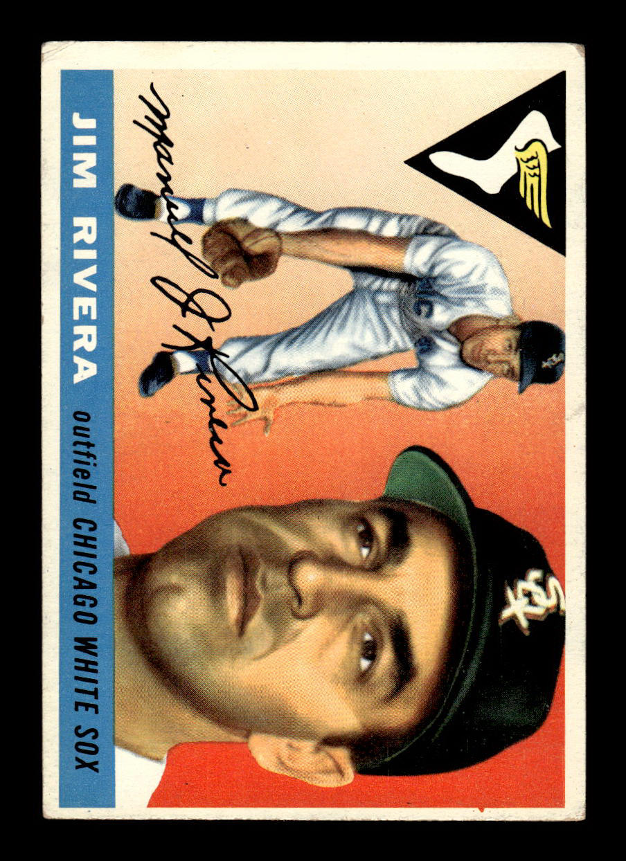 1955 Topps #58 Jim Rivera Chicago White Sox VG 55B10007554