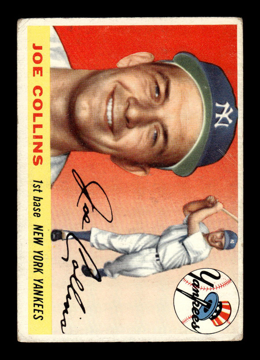 1955 Topps #63 Joe Collins New York Yankees VG 55B10007559