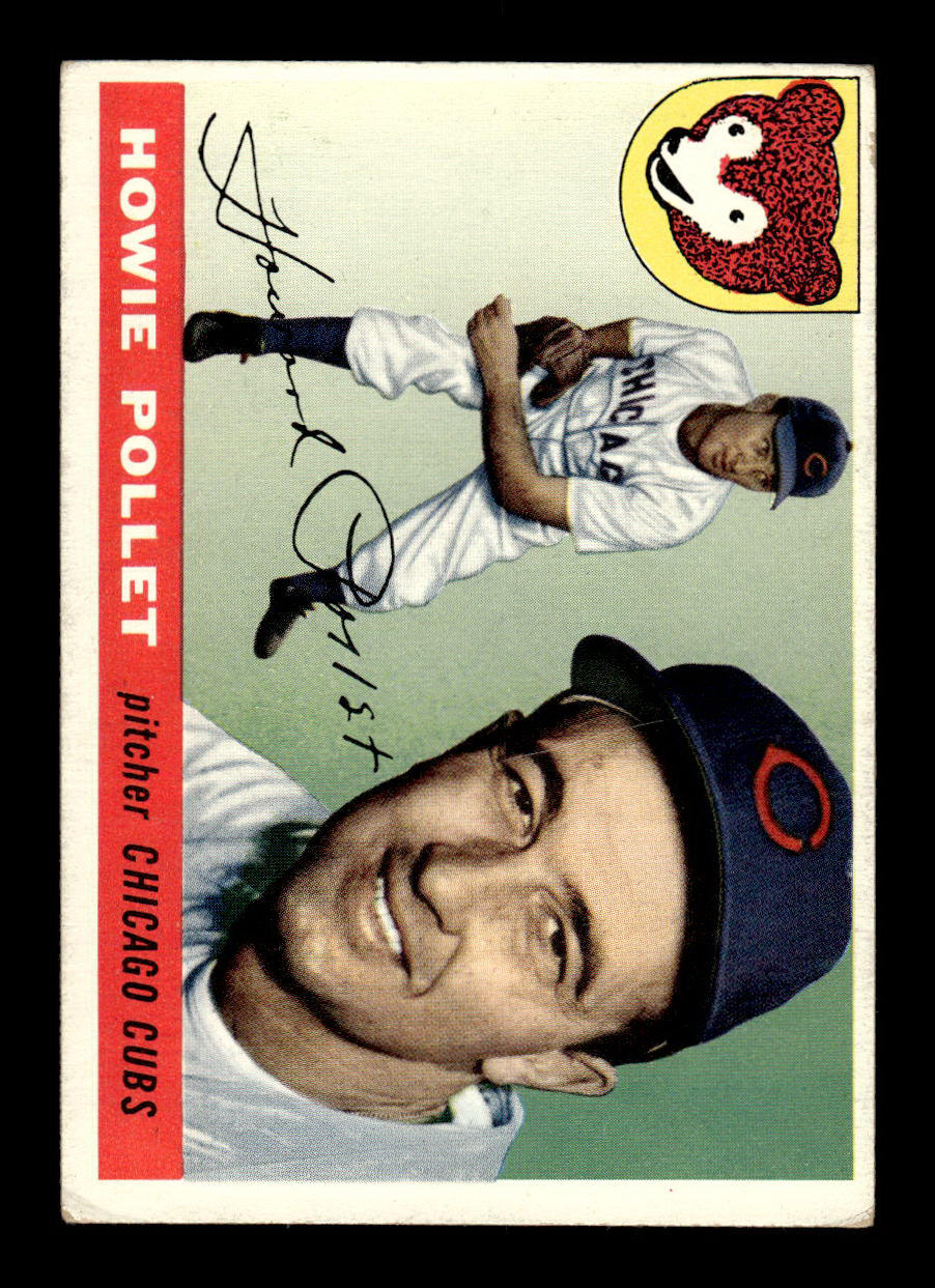 1955 Topps #76 Howie Pollet Chicago Cubs VG 55B10007569
