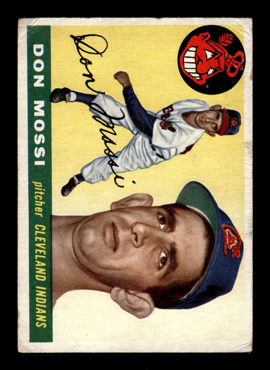 1955 Topps #85 Don Mossi Cleveland Indians VG 55B10007574