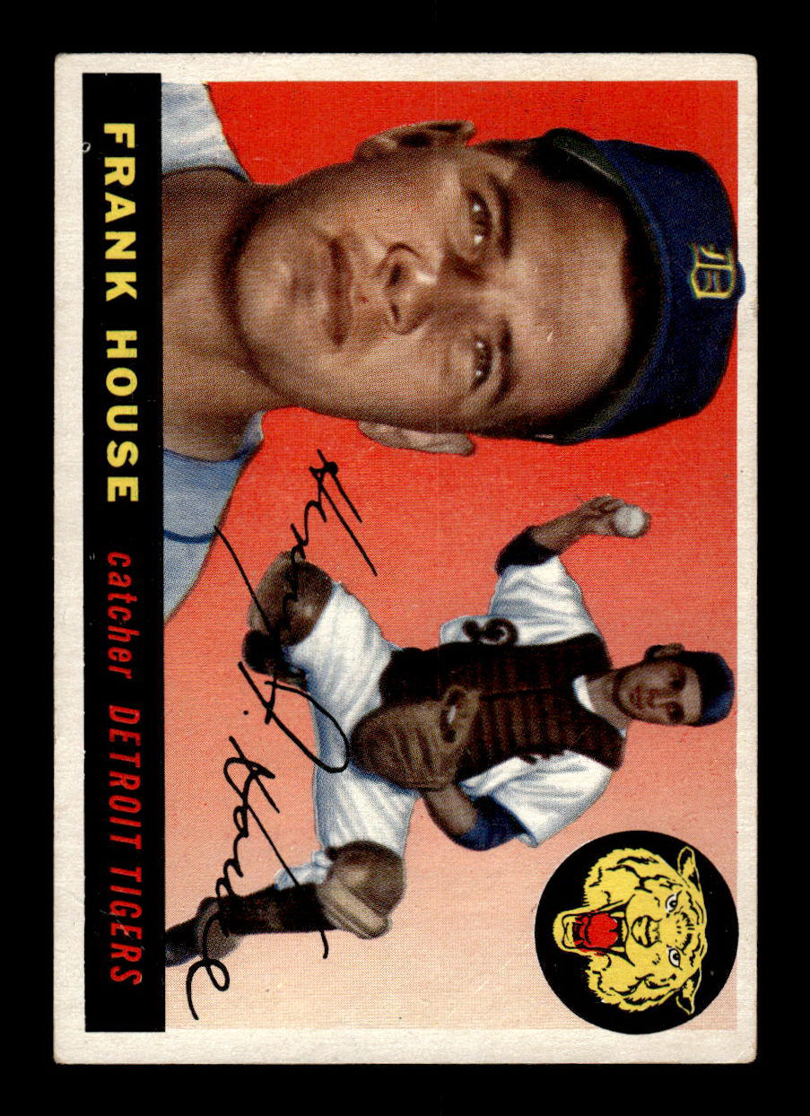 1955 Topps #87 Frank House Detroit Tigers Poor mk 55B10007576