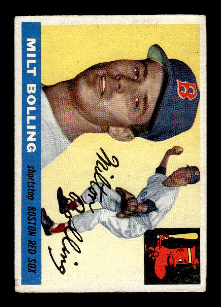 1955 Topps #91 Milt Bolling Boston Red Sox VG 55B10007580