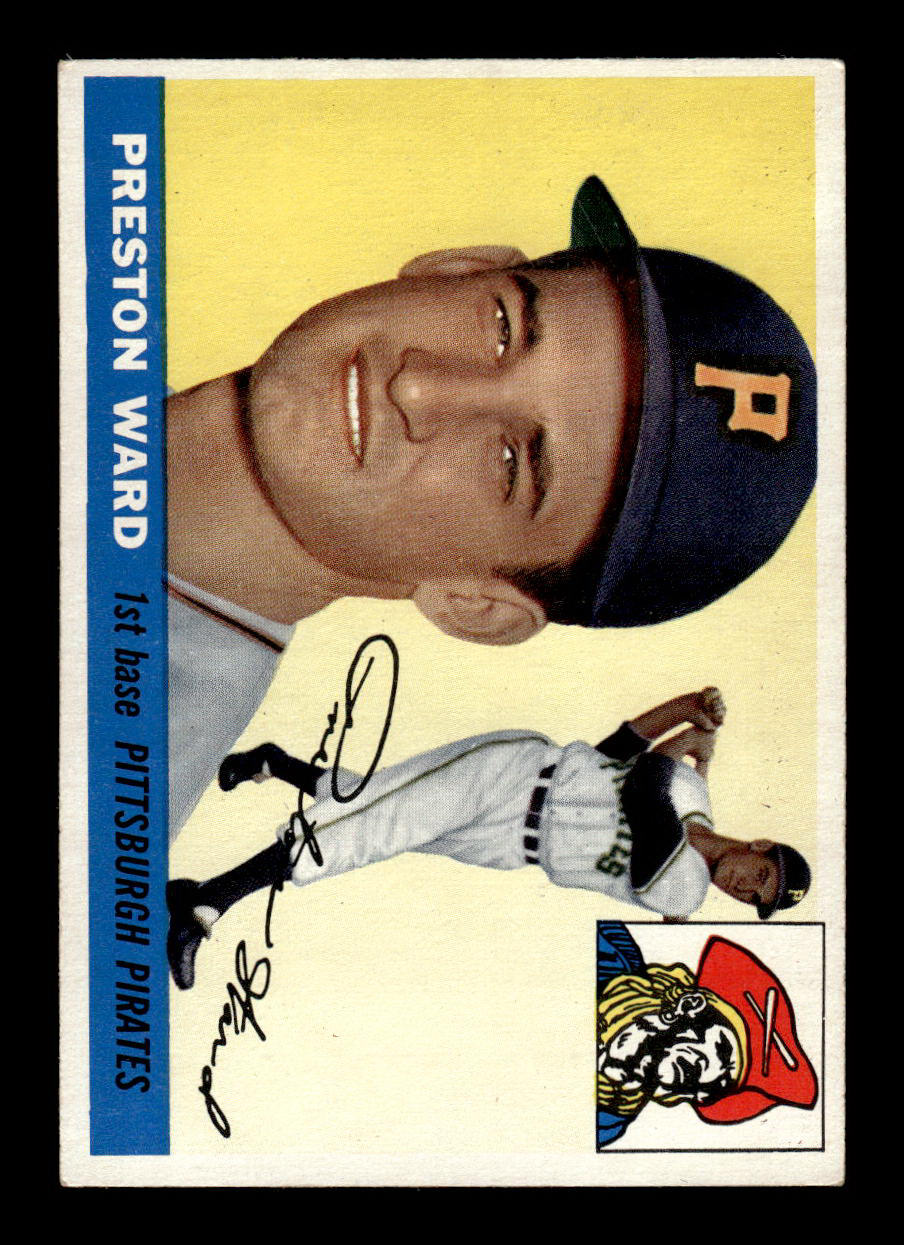 1955 Topps #95 Preston Ward Pittsburgh Pirates VG 55B10007583