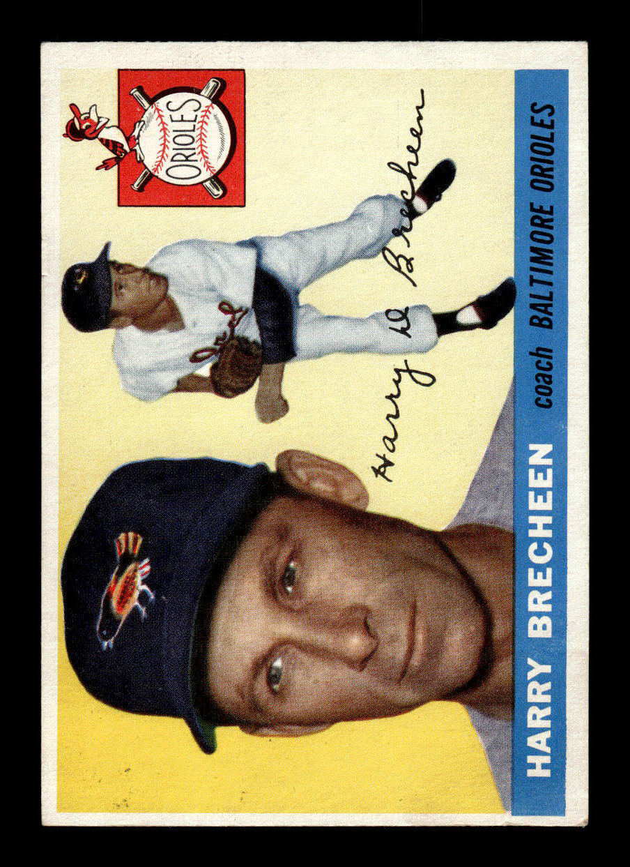 1955 Topps #113 Harry Brecheen Baltimore Orioles G/VG 55B10007596