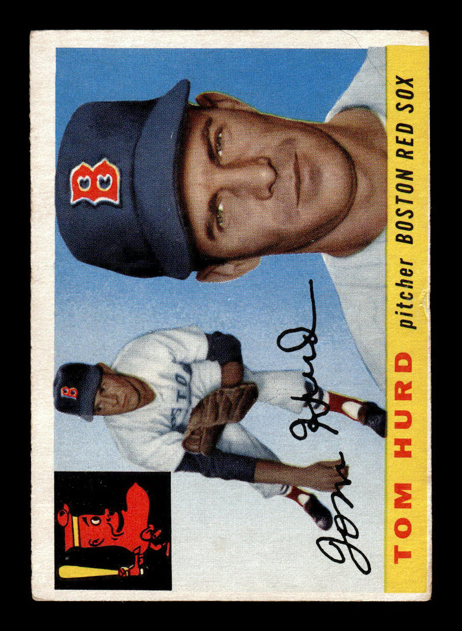 1955 Topps #116 Tom Hurd Boston Red Sox VG 55B10007598