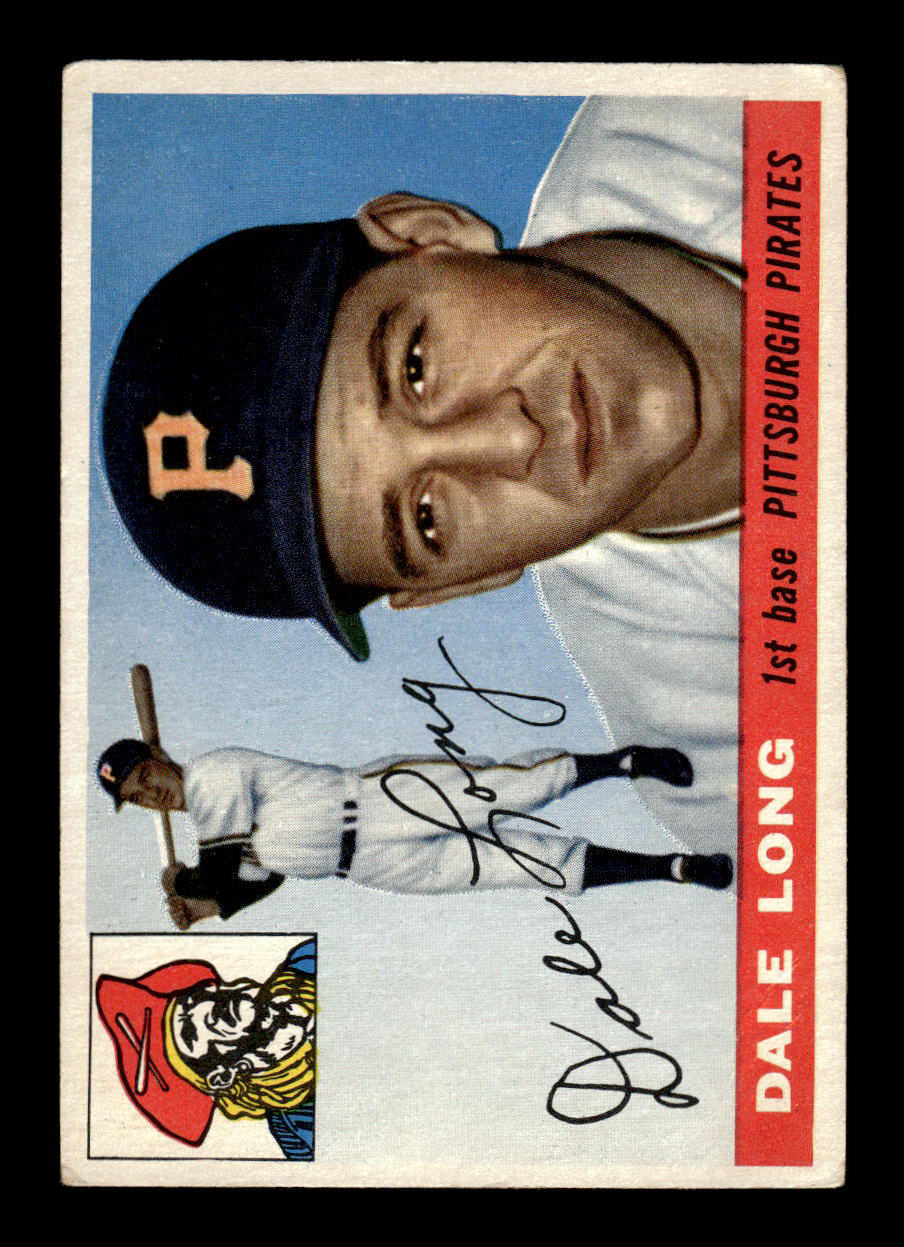 1955 Topps #127 Dale Long Pittsburgh Pirates VG 55B10007603