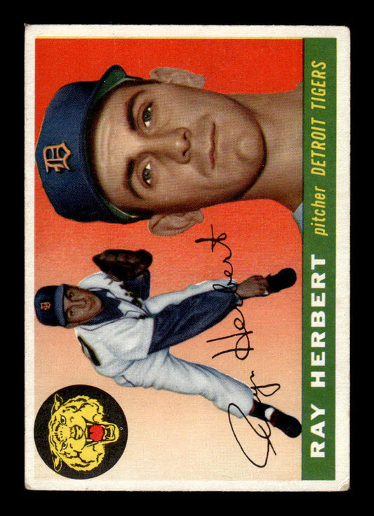 1955 Topps #138 Ray Herbert Detroit Tigers VG 55B10007613