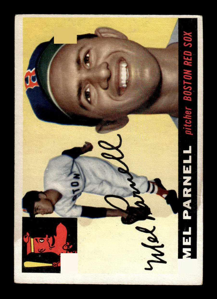 1955 Topps #140 Mel Parnell Boston Red Sox VG 55B10007615
