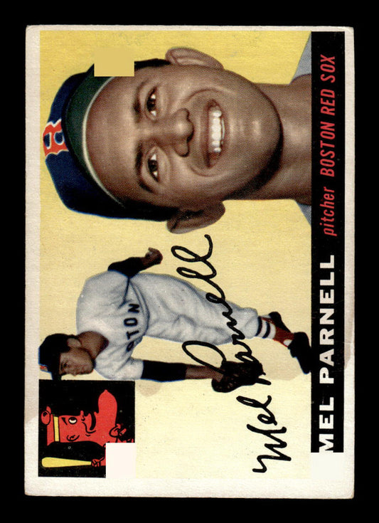 1955 Topps #140 Mel Parnell Boston Red Sox VG 55B10007615