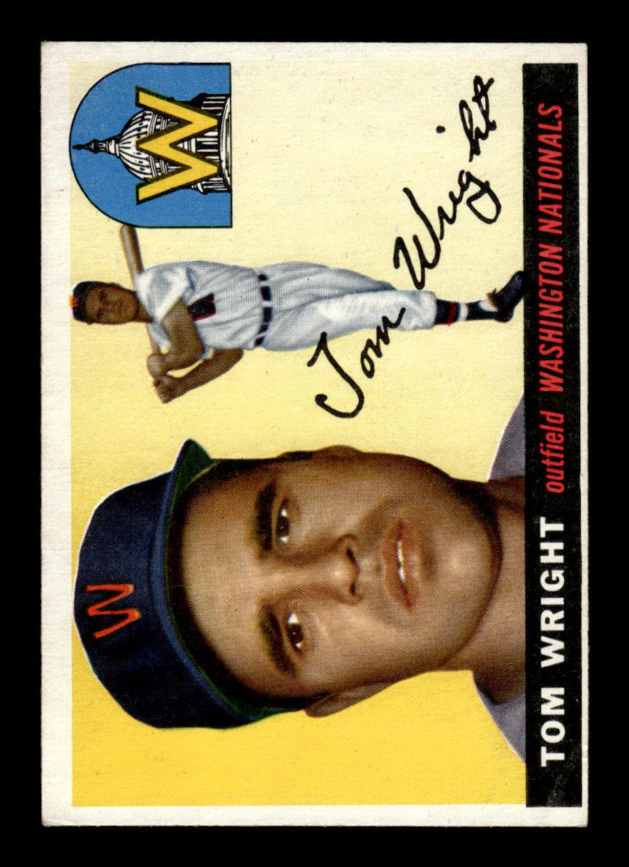 1955 Topps #141 Tom Wright Washington Senators VG 55B10007616