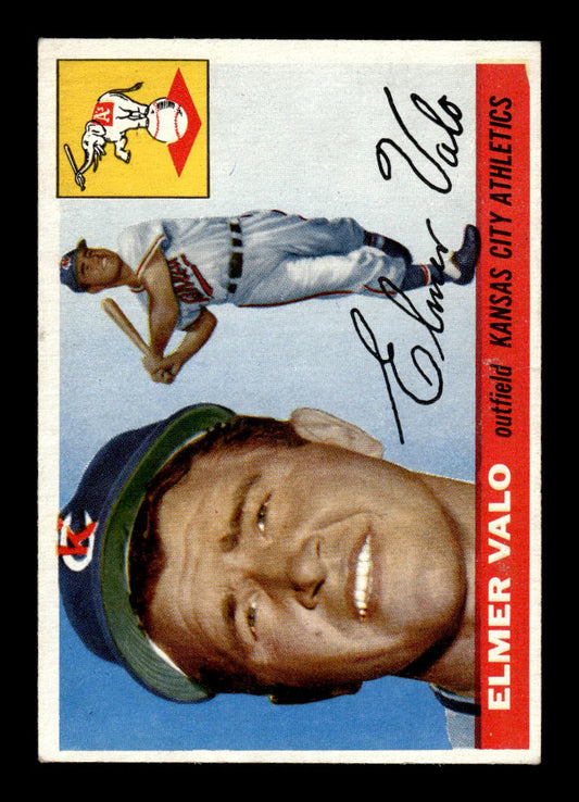 1955 Topps #145 Elmer Valo Kansas City Athletics VG 55B10007620