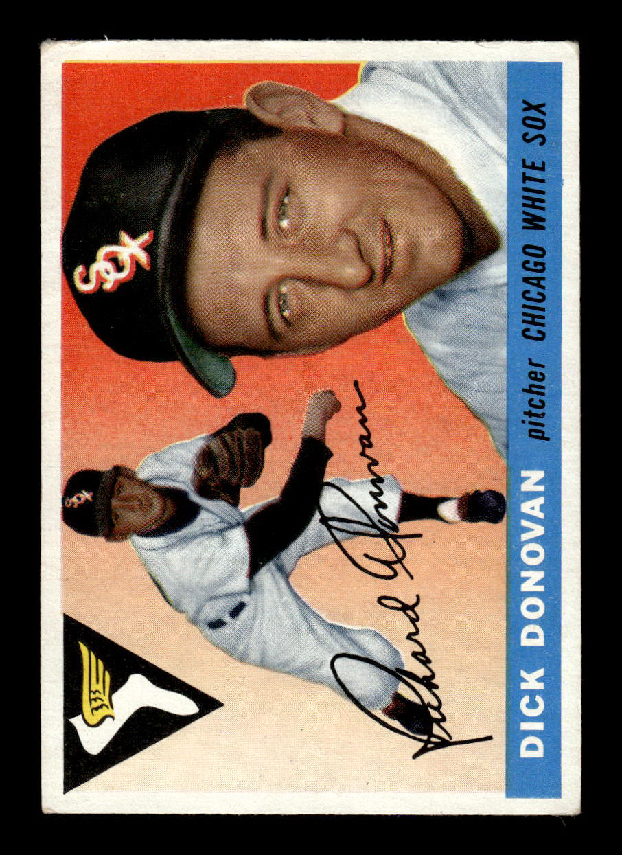 1955 Topps #146 Dick Donovan Chicago White Sox VG 55B10007621