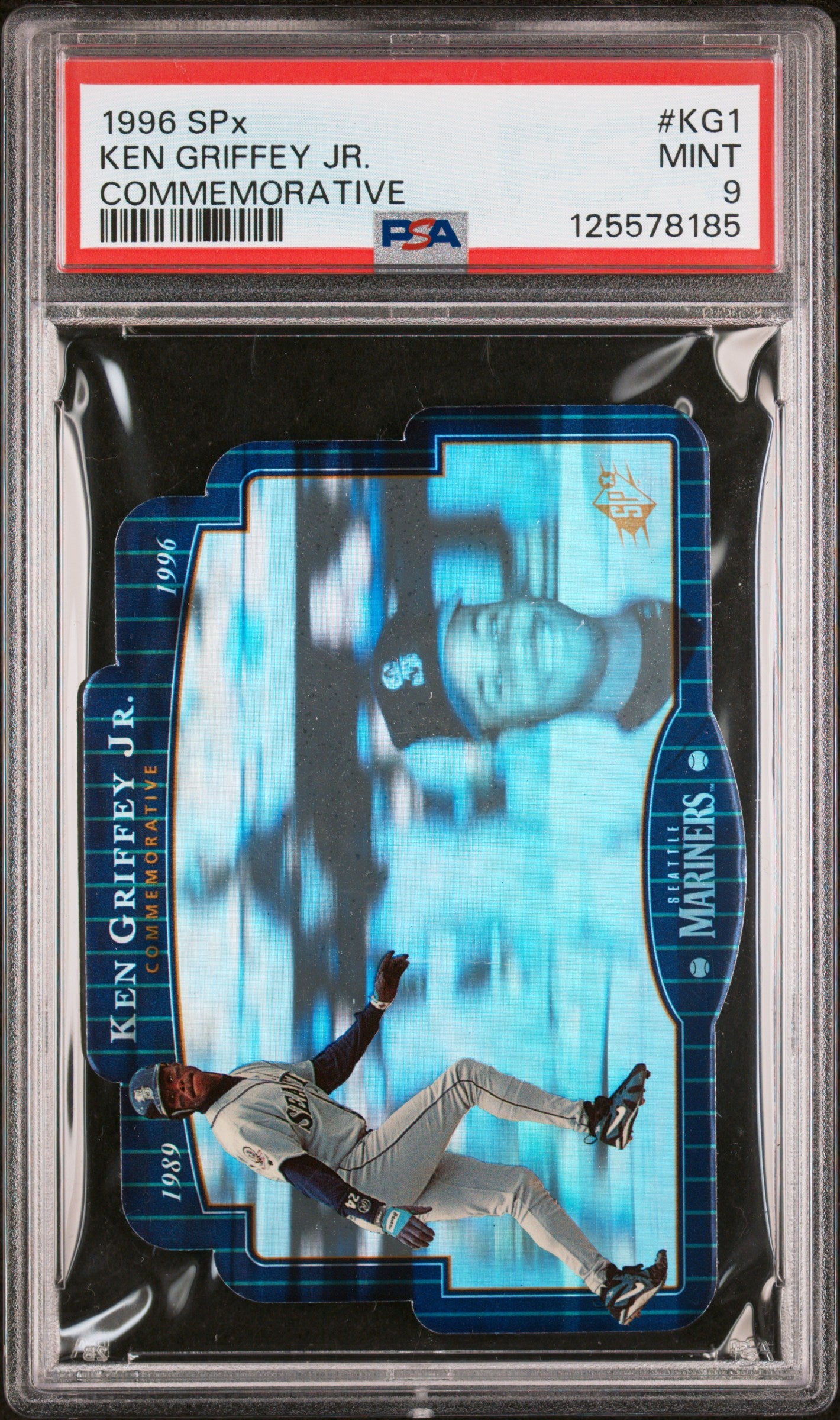 1996 Spx Ken Griffey Jr. Commemorative #KG1 PSA 9 SN 125578185