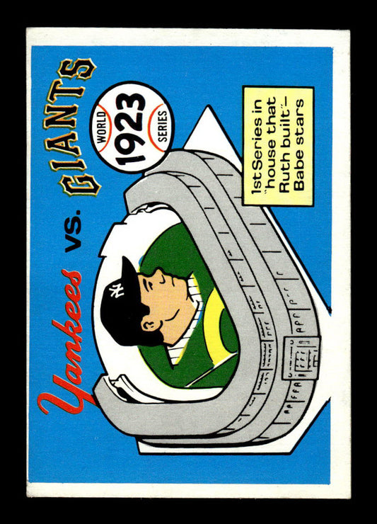 1970 Fleer World Series #20 1923 Babe Ruth VGEX 55B10007657