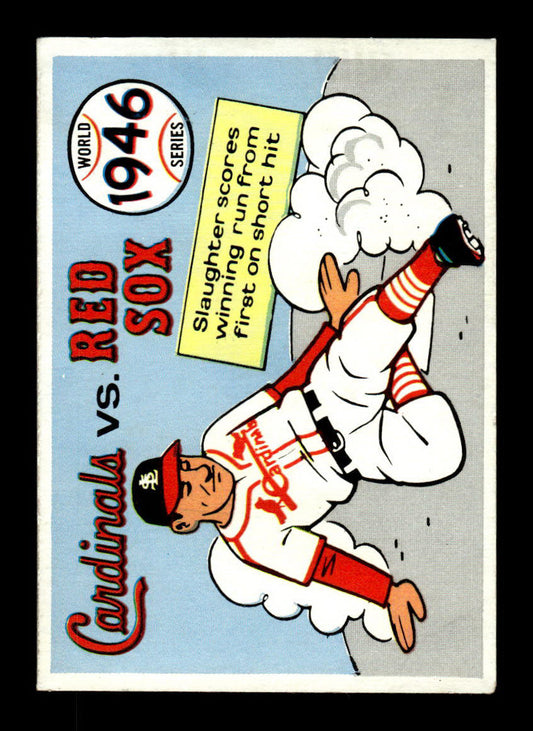 1970 Fleer World Series #43 1946 - Cardinals vs. Red Sox VGEX 55B10007666