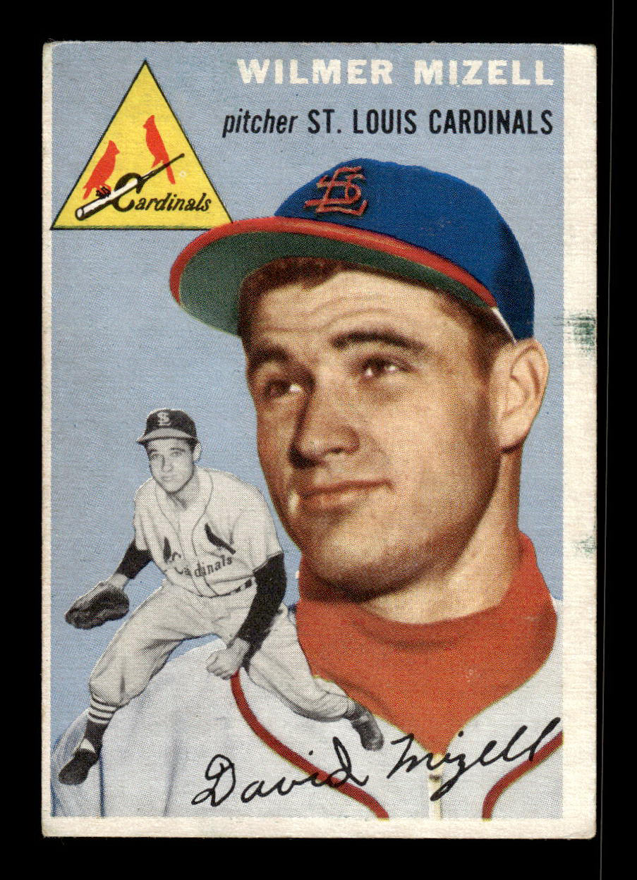 1954 Topps #249 Wilmer Mizell St. Louis Cardinals VG 54T10007685